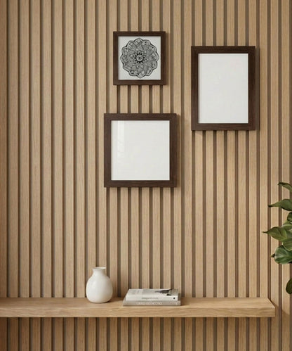 Handmade Mandala Art Frame Brown Edition