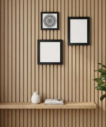 Handmade Mandala Art Frame Black Edition