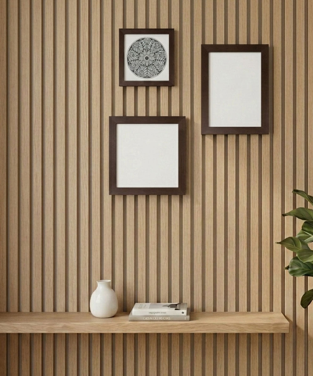Handmade Mandala Art Frame Brown Edition